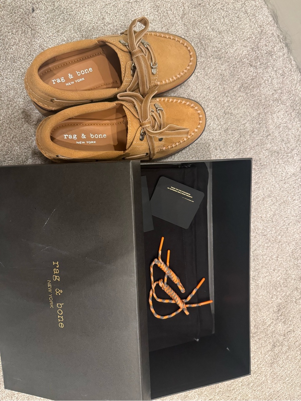 rag & bone Cameron Boat Shoes